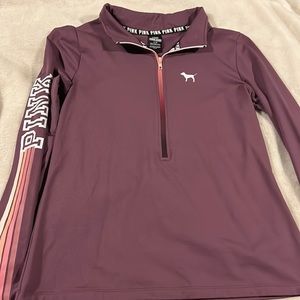 NWOT PINK 1/4 Zip